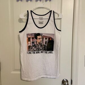 Schitt’s Creek men’s graphic decal quote‎ tv show tank top small